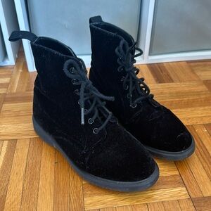 Vintage Velvet Doc Martens